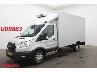krockskadad bil bedrijf Ford Transit 2.0 TDCI Kuhlkoffer Thermo King Navi Airco Cruise Camera 2021/6