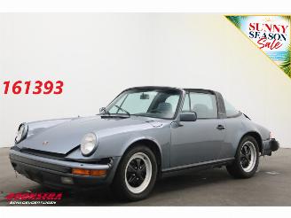 skadebil auto Porsche 911 3.2 Targa Leder Fuchs 1984/9