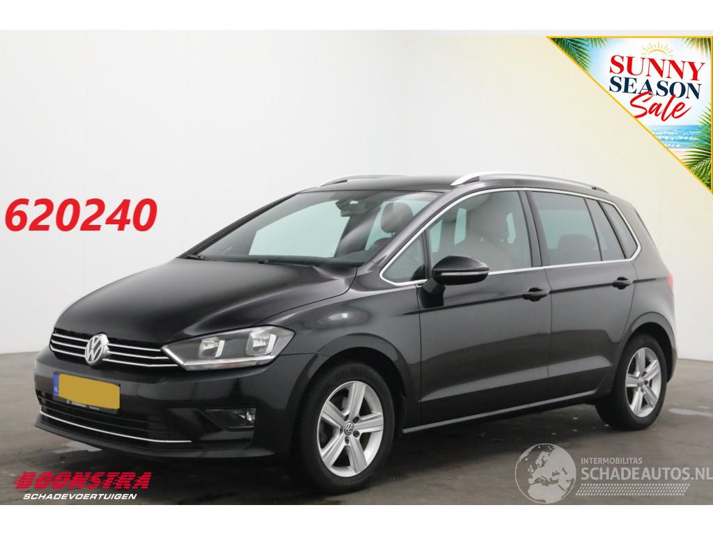 Volkswagen Golf Sportsvan 1.6 TDI Highline Leder Navi Clima Cruise Camera SHZ PDC AHK