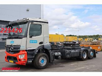dommages camions /poids lourds Mercedes Antos 2543 2X PTO ACC 6X2 46.736 km!! 2018/4