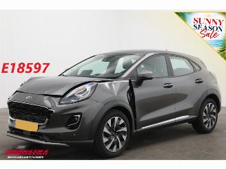uszkodzony samochody osobowe Ford Puma 1.0 EcoBoost Hybrid Titanium Cruise Navi Clima SHZ Apple/Android Camera PDC 2023/8