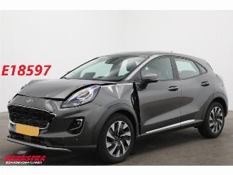 uszkodzony samochody osobowe Ford Puma 1.0 EcoBoost Hybrid Titanium Cruise Navi Clima SHZ Apple/Android Camera PDC 2023/8