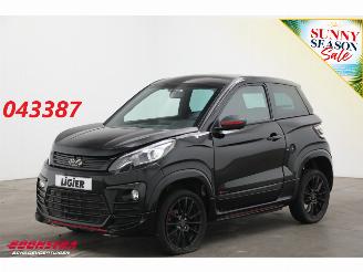 krockskadad bil brommobiel Ligier  JS60 DCI Sport Sun Airco Leder Apple/Android Bluetooth Camera LMV 2023/11