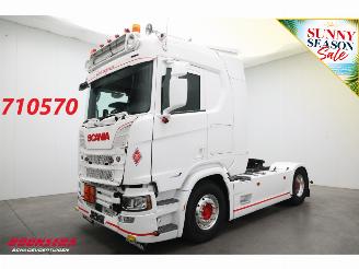 krockskadad bil vrachtwagen Scania  R Full Air ACC Alcoa PTO Retarder ADR Leder Navi 237.133 km! 2023/9