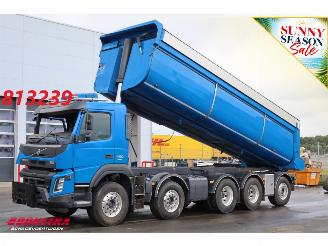 damaged trucks Volvo FMX 460 Kipper 10X4 Alcoa Standairco PTO Euro 6 2017/10