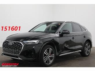 skadebil auto Audi Q5 Sportback 50 TFSI e DSG quattro Competition S-Line Virtual Apple/Android Leder Memory SHZ AHK 2023/7