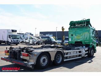 DAF XD 450 6X2 Haakarm + HMF 3220K-RCS Kran 124.200 km! picture 3