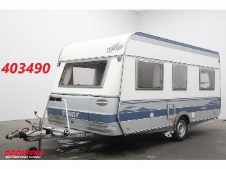 skadebil caravan Fendt  Saphir 130 Mover Fietsendrager Dwarsbed Middenkeuken 2003/1