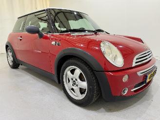 uszkodzony samochody osobowe Mini Cooper 1.6 Chili Airco 2005/8