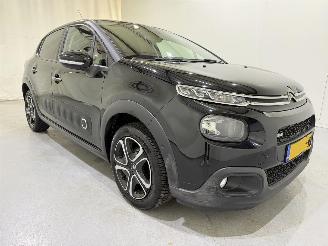 damaged passenger cars Citroën C3 1.2 PureTech Shine Navi 2017/5
