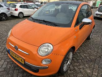 krockskadad bil auto Fiat 500 1.2 2011/6
