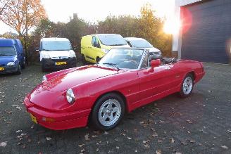 škoda osobní automobily Alfa Romeo Spider Q.V. 2.0 CABRIOLET ORIGINELE NEDERLANDSE AUTO VAN 2e EIGENAAR !! 1989/4