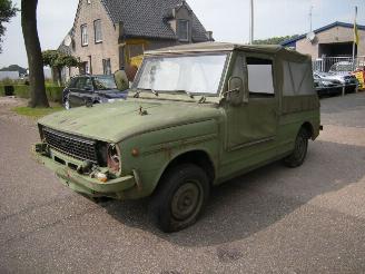 Unfallwagen DAF 66 YA 66 CABRIOLET EX LEGER MET DOCUMENT 51 OPKNAPPER 1974/1