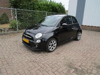 krockskadad bil auto Fiat 500S 0.9 Twin Air Sport Clima Radio/CD 2015/4