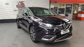 Voiture accidenté Renault Espace 1.6 TCE  MPV  BENZ AUT  1.618CC 147KW 200PK 2016/6