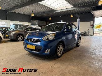 skadebil auto Nissan Micra 1.2 Acenta 56.000 NAP! 2014/3