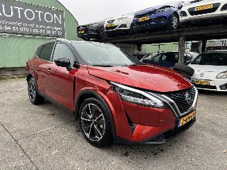 skadebil auto Nissan Qashqai 1.3 MHEV 103KW Clima Navi Pano 360View Tekna NAP 2024/5