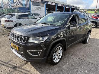 damaged passenger cars Jeep Compass 1.3T 110KW Autom. Clima Navi Led Limited NAP 2020/7