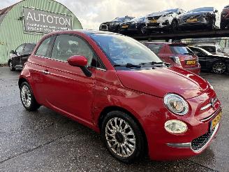 Vaurioauto  passenger cars Fiat 500 0.9 Twinair 59KW Turbo Navi Clima Pano Lounge NAP 2016/2