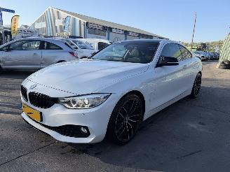Unfallwagen BMW 4-serie 420I 135KW Autom. Clima Navi Leer High Executive NAP 2014/2