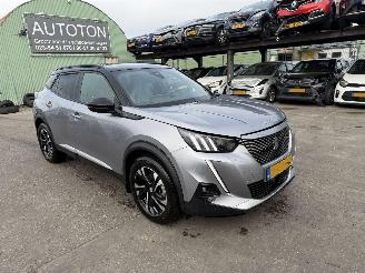 Voiture accidenté Peugeot e-2008 GT 50 kWh EV 100KW Autom. Clima Navi Led Camera NAP 2022/3