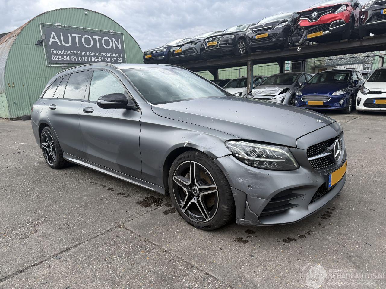 Mercedes C-klasse 220D 143KW Autom. 4Matic Sfeerverlichting Clima Navi Led Camera