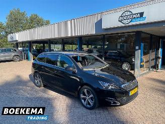 damaged passenger cars Peugeot 308 SW 1.2 PureTech GT-line Navi Clima Camera Cruise 2017/4