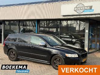 krockskadad bil auto Volvo V-50 1.6 D2 S/S Limited Edition Leer Stoelverwarming Clima 2012/3