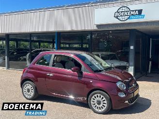 skadebil auto Fiat 500 1.0 Hybrid Lounge Navigatie Climate Cruise PDC 2020/7
