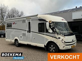 skadebil camper Carthago  C-TOURER I 149 Levelsysteem Airco Hefbed Schotel Zonnepaneel Enkele Bedden 2xAirco 2015/12