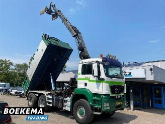 uszkodzony ciężarówki MAN TGS 32.400 6X6 Hiab 166Pro Remote Kipper Widespread Euro5 2009/1