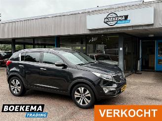 krockskadad bil auto Kia Sportage 2.0 X-clusive Automaat Leer Stoelverw Navigatie Camera 2010/10
