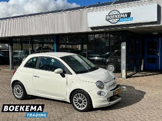 krockskadad bil auto Fiat 500 0.9 TwinAir Turbo Popstar Airco Blue & My 2017/11