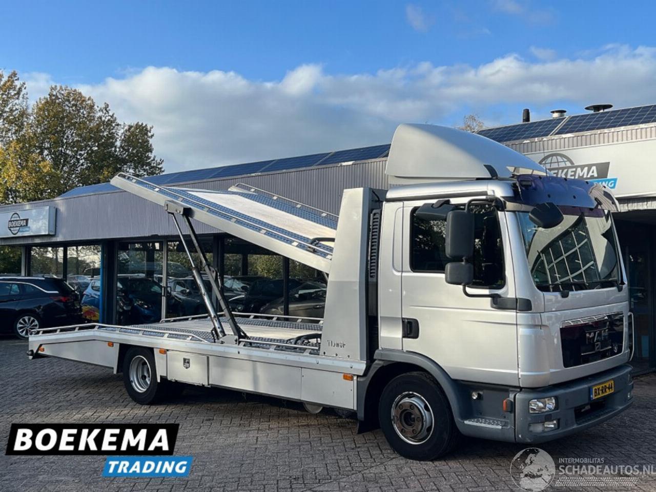 MAN TGL 8.220 4X2 BL Tijhof 2/3 Lader Autotransporter Luchtvering Airco Cruise Euro5