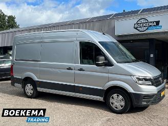 krockskadad bil bedrijf Volkswagen Crafter 35 2.0 TDI 177PK L3-H2 LED ACC Navi Airco Camera Stoel-Stuurverw 2016/11