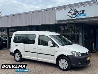 krockskadad bil auto Volkswagen Caddy maxi 1.2 TSI 105PK 7-Persoons Airco 2X Schuifdeur 2013/10