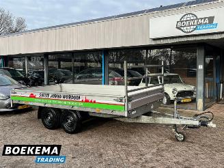 dañado remolque Hapert  Azure Plateauwagen Tandemas 3000KG 2023/7