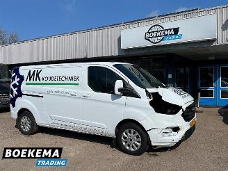 dommages fourgonnettes/vécules utilitaires Ford Transit Custom 300 2.0 TDCI L2H1 Limited Navigatie Stoelverwarming Cruise PDC 2023/2