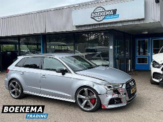 krockskadad bil auto Audi S3 2.0 TFSI Quattro Virtual Bang&Olufsen Stoelverwarming Keyless 2019/2