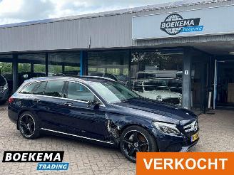 Schadeauto Mercedes C-klasse 350 e Lease Edition Standkachel Luchtvering Navigatie 2016/11