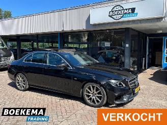 krockskadad bil auto Mercedes E-klasse 220d AMG Panorama Leer Memory Camera Navigatie 2019/12