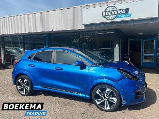 krockskadad bil auto Ford Puma 1.0 Hybrid ST-Line X B&O Navi Stoel- en stuurverwarming Camera Cruise 2020/2