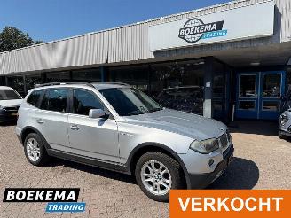 krockskadad bil auto BMW X3 2.0i Executive Leer Stoelverwarming Clima Cruise 2007/8