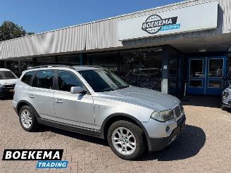 krockskadad bil auto BMW X3 2.0i Executive Leer Stoelverwarming Clima Cruise 2007/8