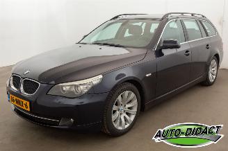 škoda osobní automobily BMW 5-serie Touring 520i Automaat Leder Clima Navi Corporate Lease Business Line Edition I 2010/10