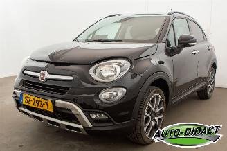 krockskadad bil auto Fiat 500 X Cross 1.4 Turbo Automaat 57.581 km Clima Navi Leder MultiAir CrossPlus 2018/6
