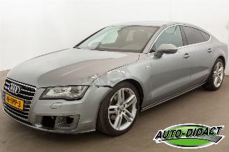 krockskadad bil auto Audi A7 2.8 FSI Quattro Automaat Clima Navi Camera Pro Line plus 2012/3