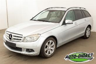 krockskadad bil auto Mercedes C-klasse C200 Automaat Clima Navi Leder 2009/9