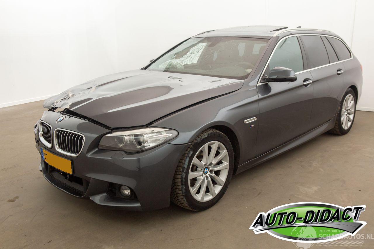 BMW 5-serie 520d  Automaat Pano Clima Navi Leder High Executive