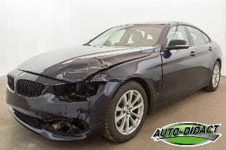 Schadeauto BMW 4-serie 418i Automaat Navi Clima Leder 2019/2